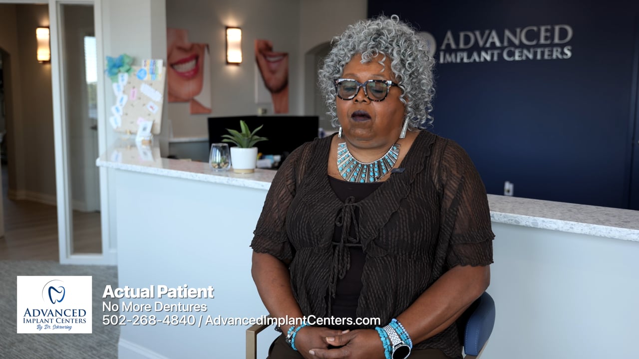Advanced Implant Centers patient testimonial