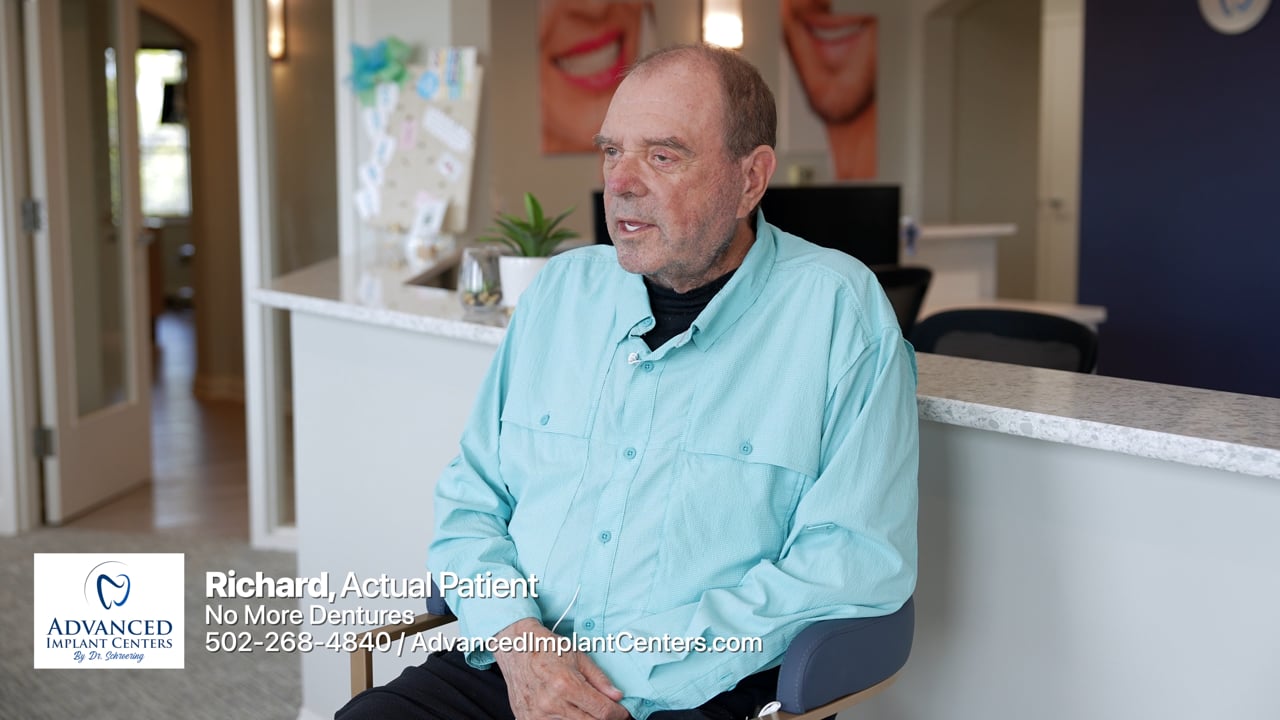 Richard, Advanced Implant Centers patient